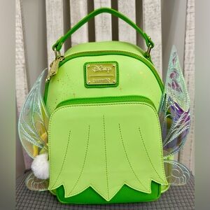 Loungefly Disney Peter Pan Tinker Bell Wings Figural Mini Backpack